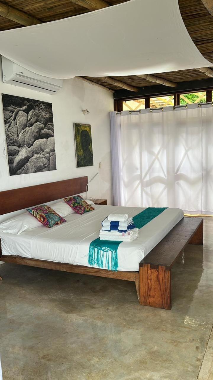 Casa Mermejita Mazunte Bagian luar foto