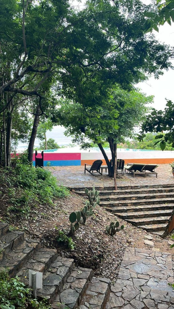 Casa Mermejita Mazunte Bagian luar foto